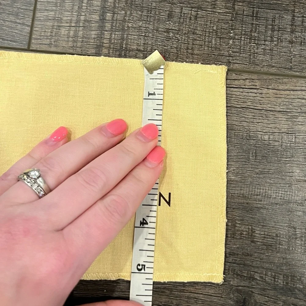 Louis Vuitton Small Beige Cotton Pouch – Made in Italy - Picture 6 of 7